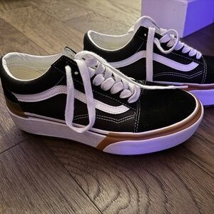 Platform Vans size 8.5